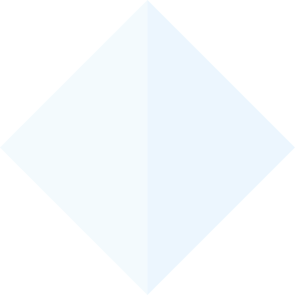 Blue triangles...